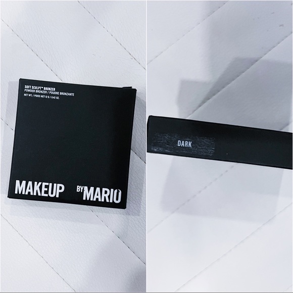MAKEUP BY MARIO SOFT SCULPT POWDER BRONZER IN DARK 12G - BNIB - Picture 3 of 3